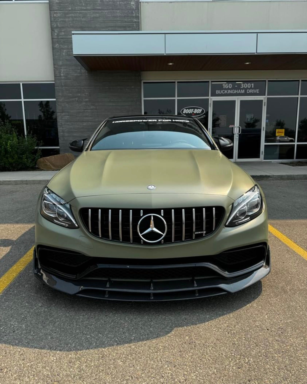 W205 C63 Sedan Front Aesthetic Parts
