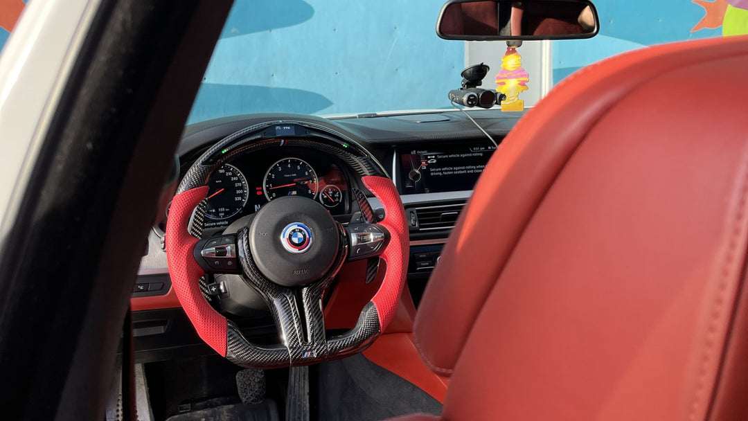 BMW Custom steering wheel
