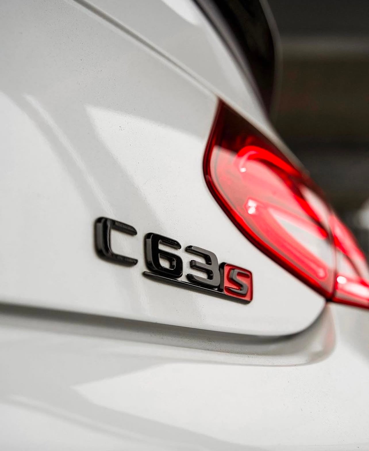 W205 C63 Coupe Rear Aesthetic