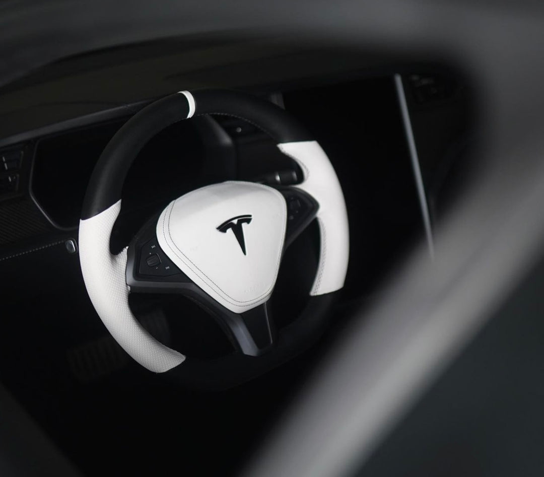 Tesla custom steering wheel