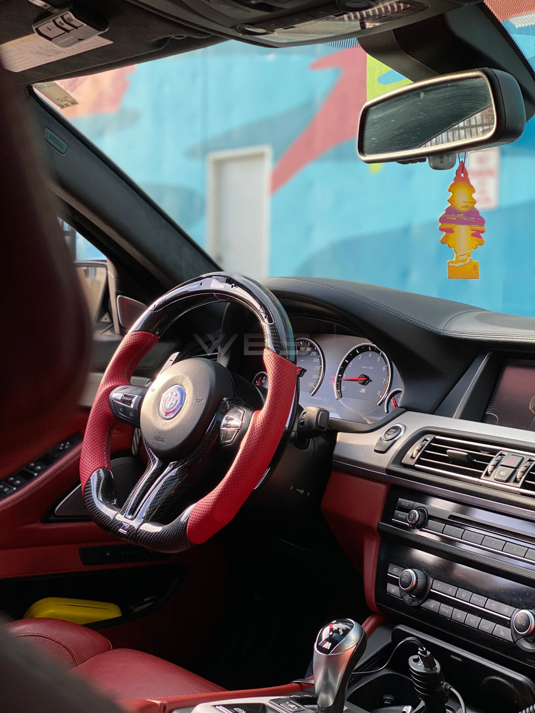 BMW F-CHASSIS M2/ M3/ M4/ M5/ M6 CUSTOM STEERING WHEEL