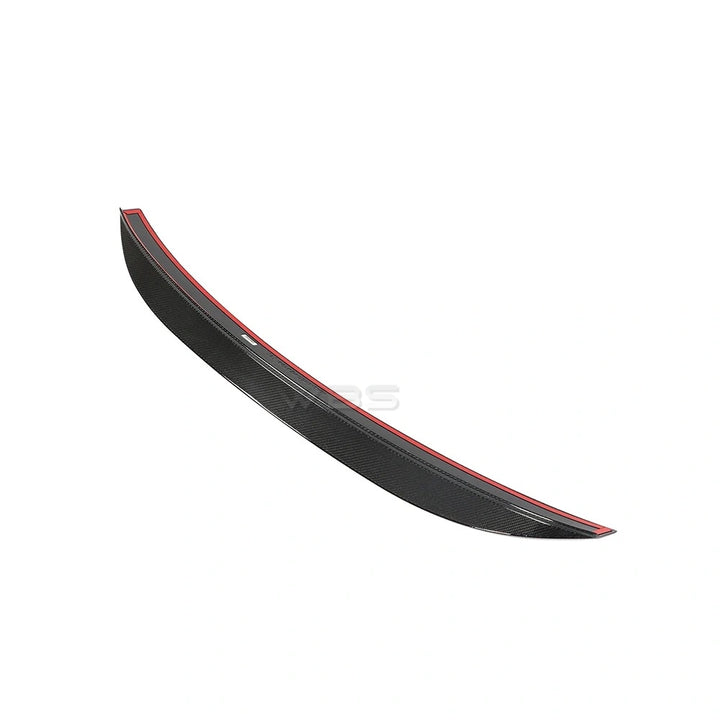 KIA STINGER TRUNK SPOILER V1 STYLE GENUINE CARBON FIBER