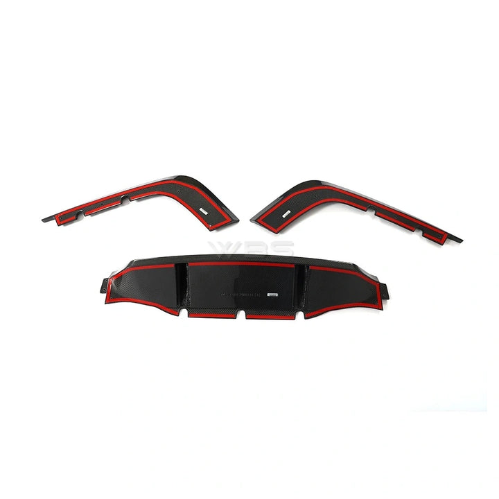 KIA STINGER GT REAR DIFFUSER V1 STYLE GENUINE CARBON FIBER