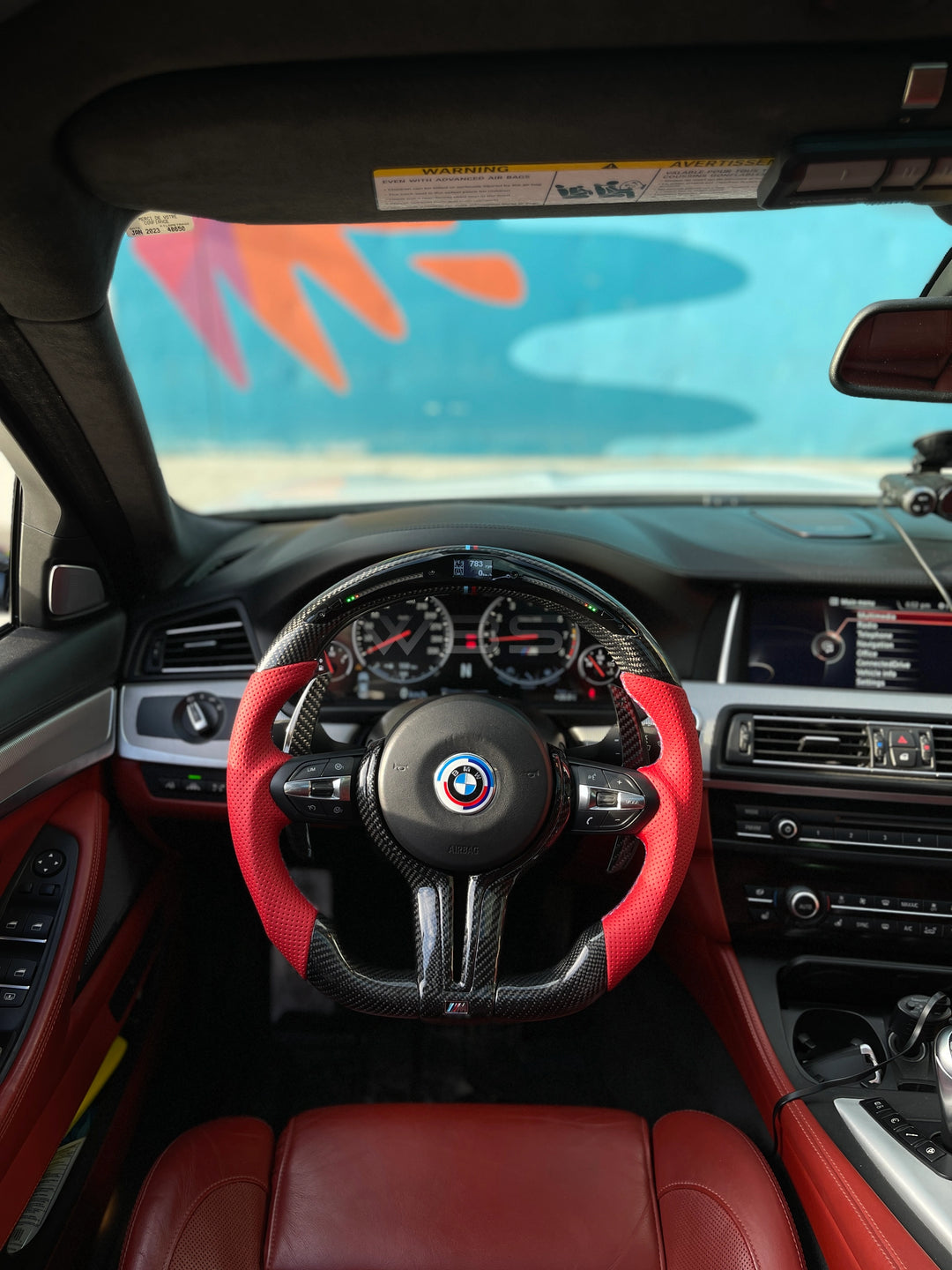BMW F-CHASSIS M2/ M3/ M4/ M5/ M6 CUSTOM STEERING WHEEL
