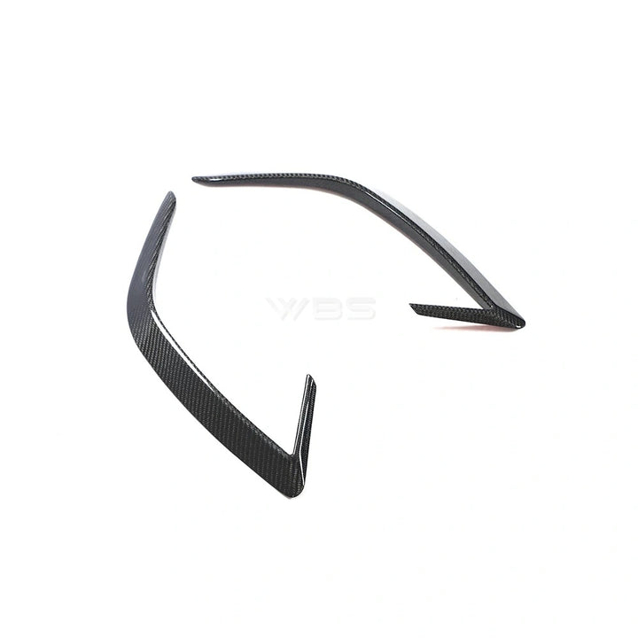 KIA STINGER REAR VENT COVER GENUINE CARBON FIBER