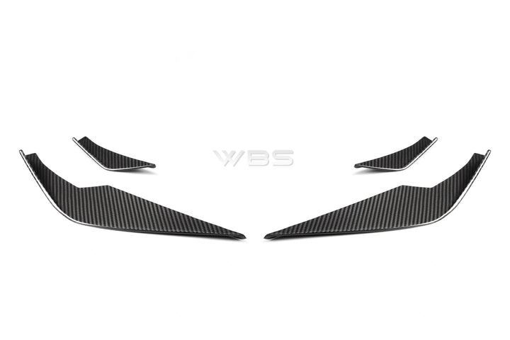 BMW G8X M3/M4 V-STYLE CANARDS GENUINE CARBON FIBER