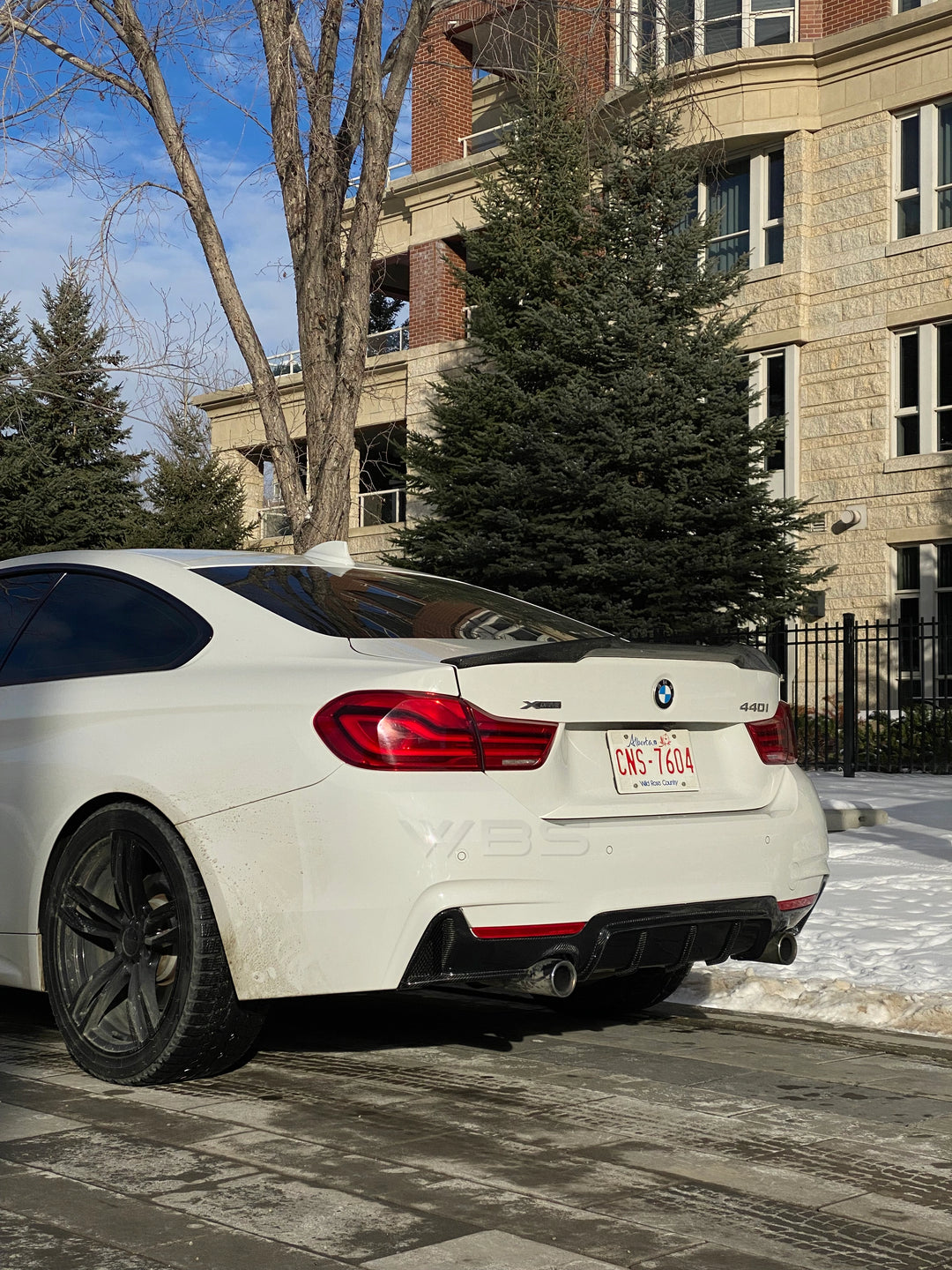 BMW 4 SERIES F3X M PERFORMANCE DIFFUSER GENUINE CARBON FIBER