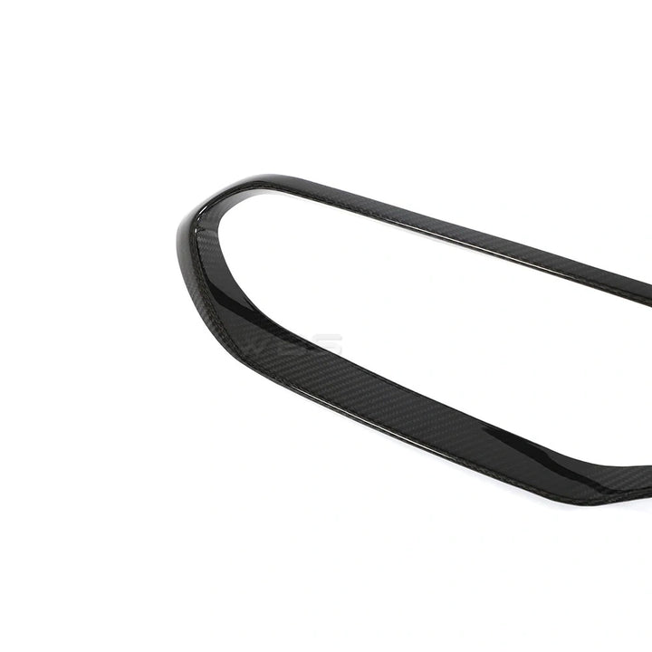 KIA STINGER FRONT GRILL TRIMS SET GENUINE CARBON FIBER