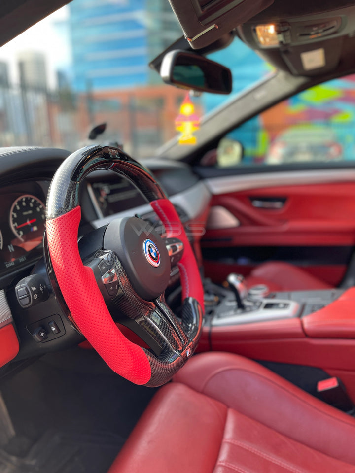 BMW F-CHASSIS M2/ M3/ M4/ M5/ M6 CUSTOM STEERING WHEEL