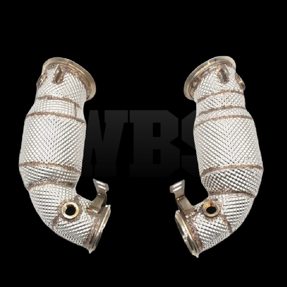 BMW M8 WBS-High Performance Stainless Steel High flow catted downpipe with catalyst