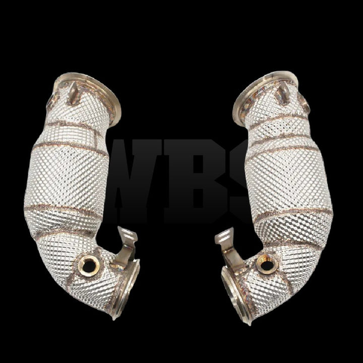 BMW M8 WBS-High Performance Stainless Steel High flow catted downpipe with catalyst