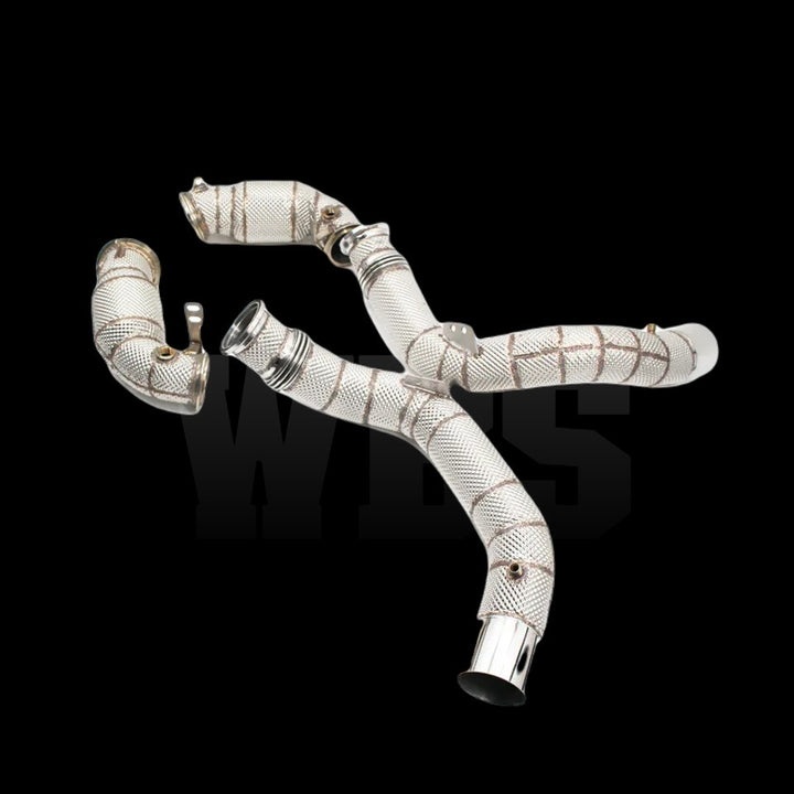 BMW M8 WBS-High Performance Stainless Steel High flow catted downpipe with catalyst