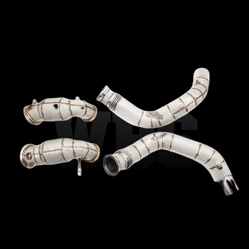 BMW M8 WBS-High Performance Stainless Steel High flow catted downpipe with catalyst
