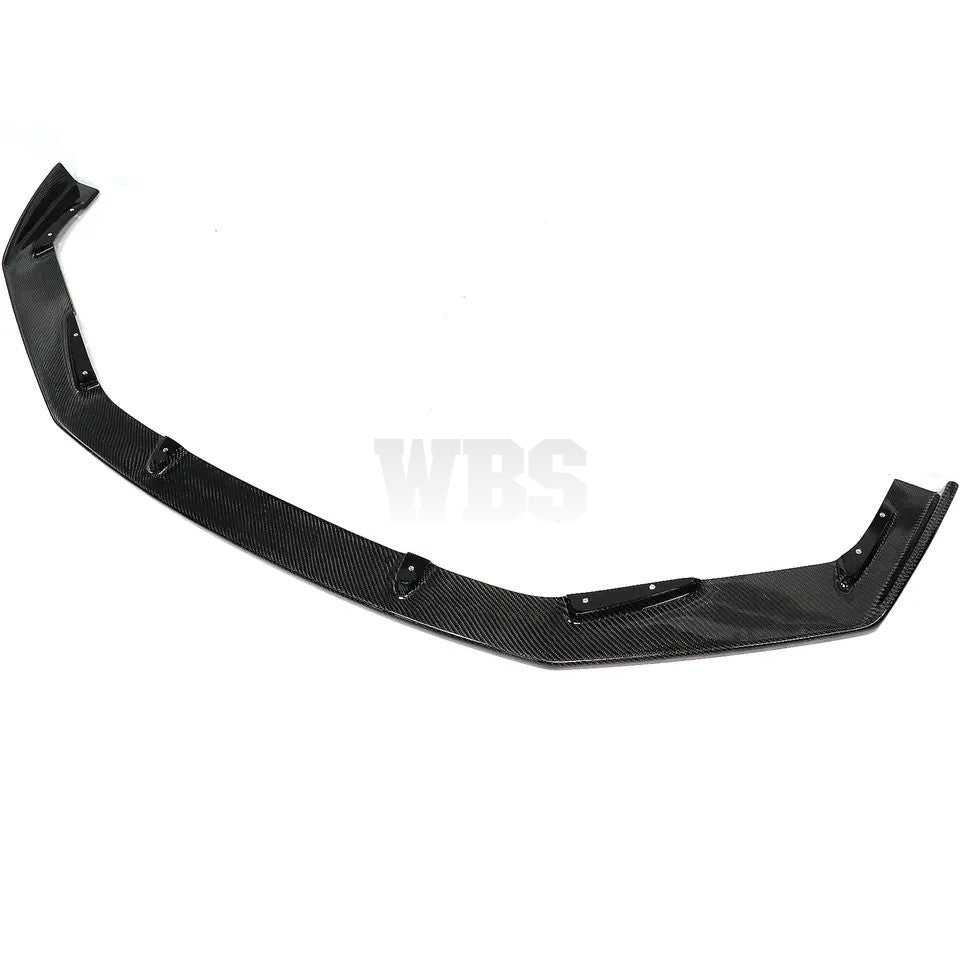 LEXUS IS F SPORT FRONT BUMPER LIP B-STYLE, GENUINE CARBON FIBER