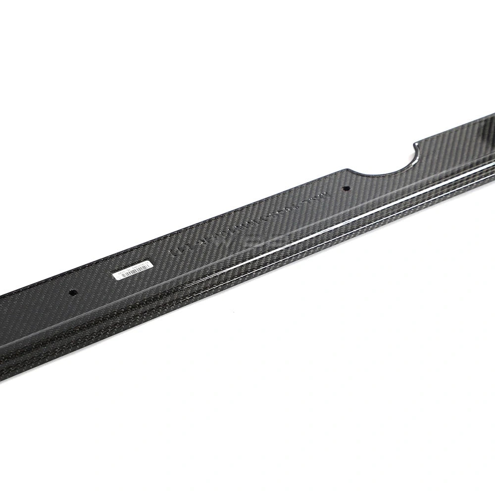 KIA STINGER SIDE SKIRTS V1 STYLE GENUINE CARBON FIBER