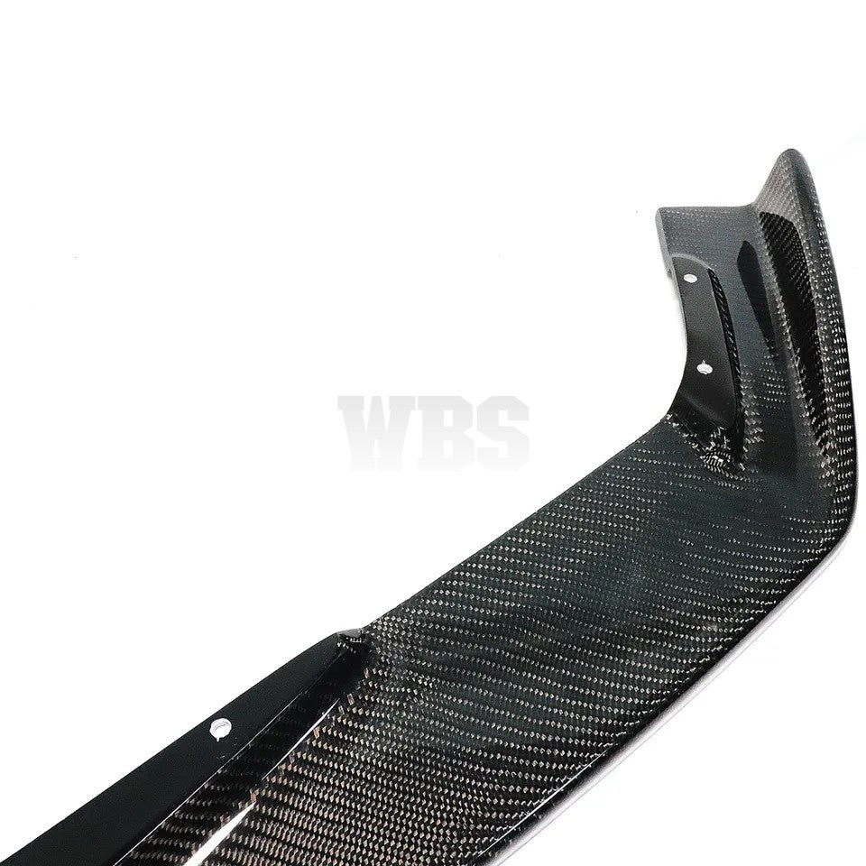 LEXUS IS F SPORT FRONT BUMPER LIP B-STYLE, GENUINE CARBON FIBER