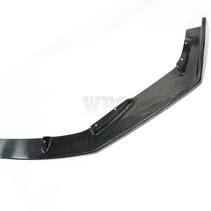 LEXUS IS F SPORT FRONT BUMPER LIP B-STYLE, GENUINE CARBON FIBER