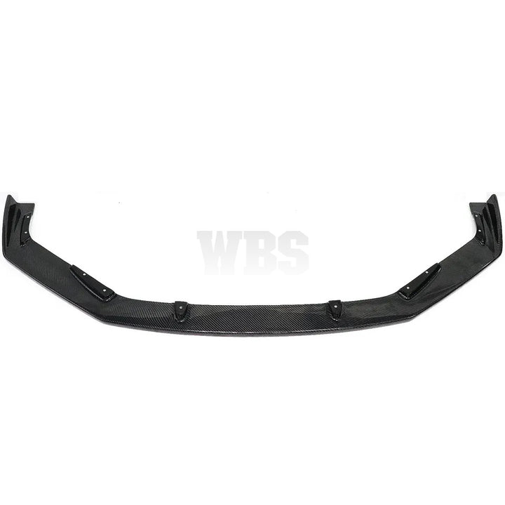LEXUS IS F SPORT FRONT BUMPER LIP B-STYLE, GENUINE CARBON FIBER
