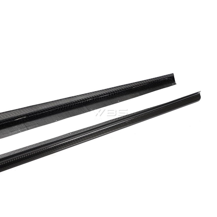 BMW F91 F92 M8 SIDE SKIRTS EXTENSIONS GENUINE CARBON FIBER