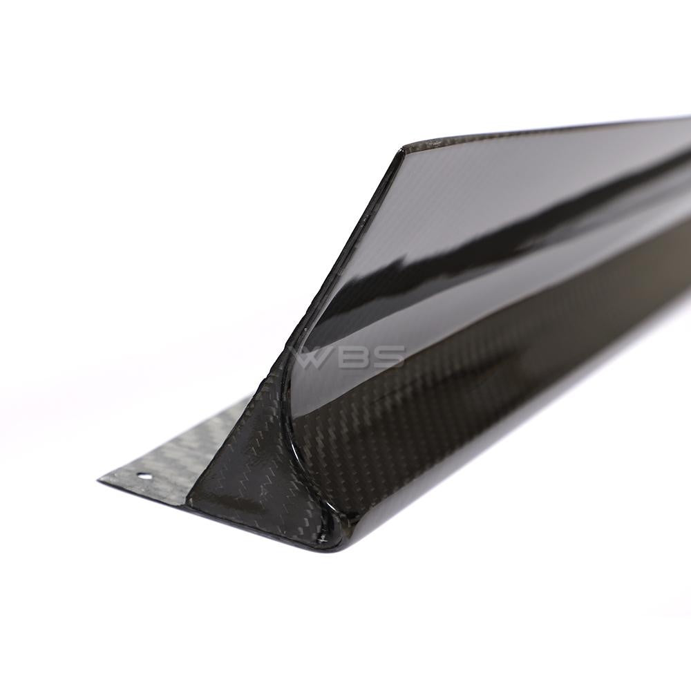 BMW F91 F92 M8 SIDE SKIRTS EXTENSIONS GENUINE CARBON FIBER