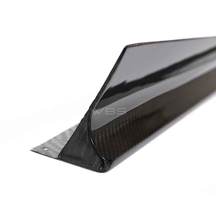 BMW F91 F92 M8 SIDE SKIRTS EXTENSIONS GENUINE CARBON FIBER