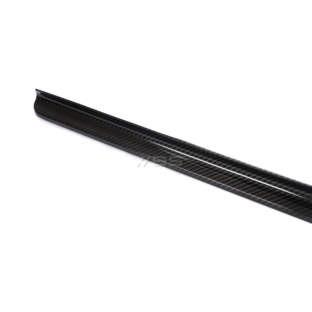 BMW F91 F92 M8 SIDE SKIRTS EXTENSIONS GENUINE CARBON FIBER