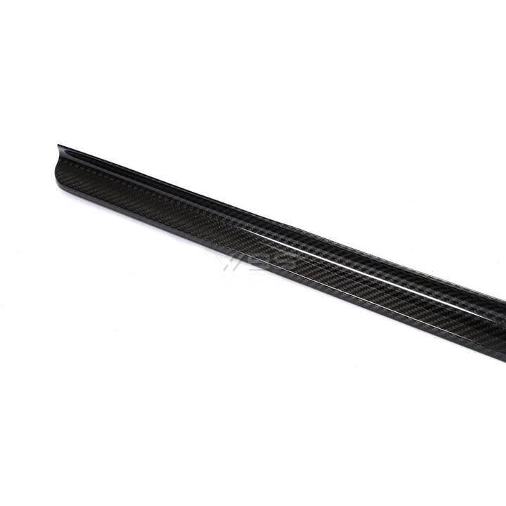 BMW F91 F92 M8 SIDE SKIRTS EXTENSIONS GENUINE CARBON FIBER