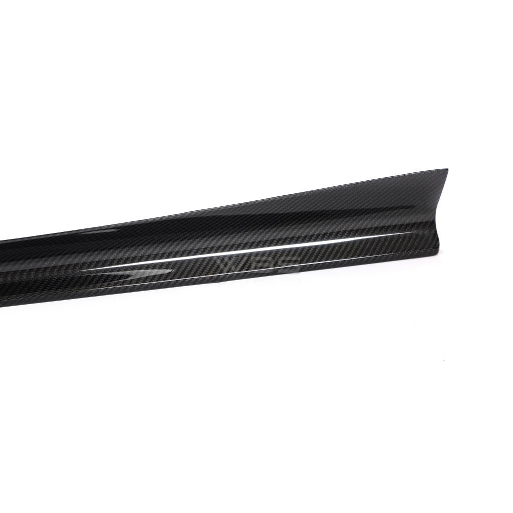 BMW F91 F92 M8 SIDE SKIRTS EXTENSIONS GENUINE CARBON FIBER