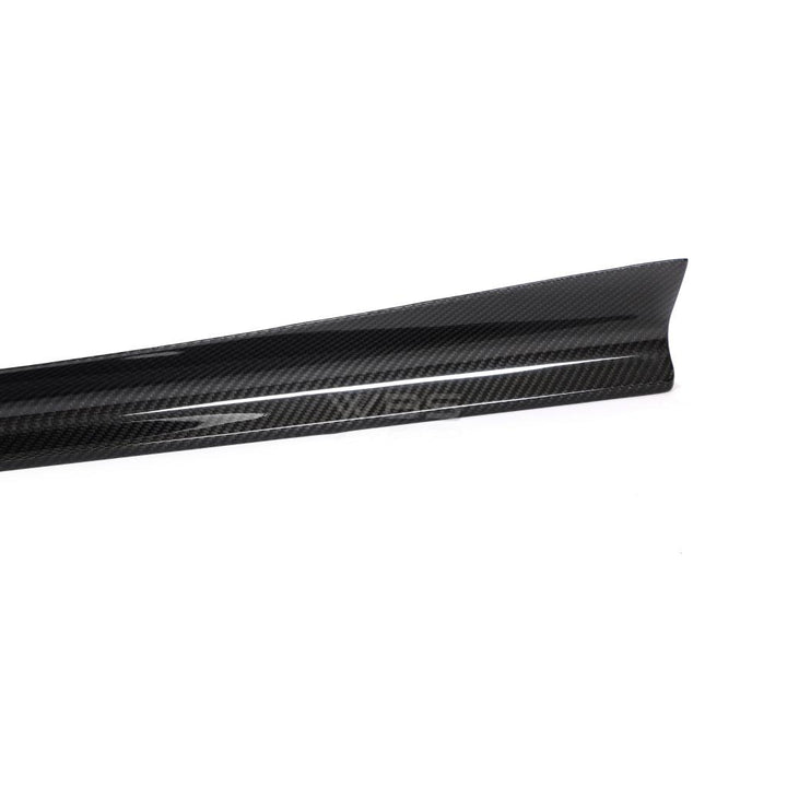 BMW F91 F92 M8 SIDE SKIRTS EXTENSIONS GENUINE CARBON FIBER