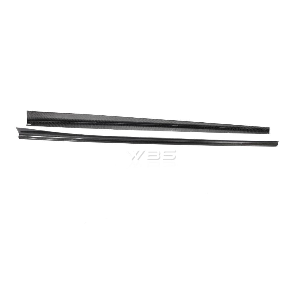 BMW F91 F92 M8 SIDE SKIRTS EXTENSIONS GENUINE CARBON FIBER