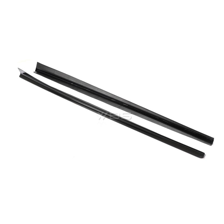 BMW F91 F92 M8 SIDE SKIRTS EXTENSIONS GENUINE CARBON FIBER