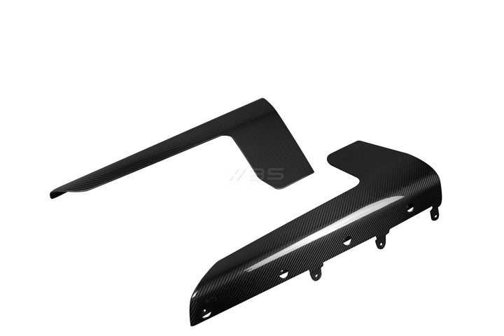 BMW G87 M2 M PERFORMANCE SIDE WINGLETS GENUINE DRY CF