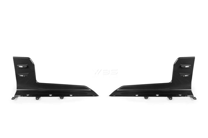 BMW G87 M2 M PERFORMANCE SIDE WINGLETS GENUINE DRY CF