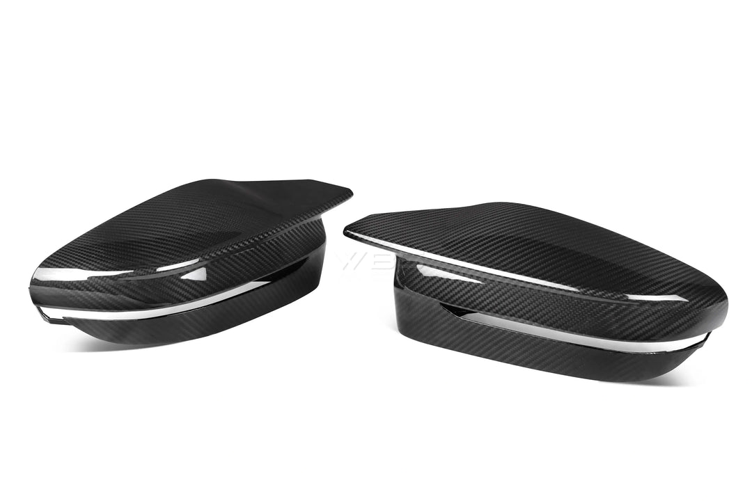 BMW M2 G87 M STYLE MIRROR CAPS GENUINE DRY CARBON FIBER