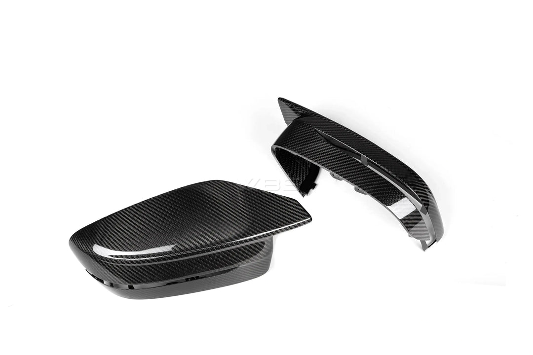 BMW M2 G87 M STYLE MIRROR CAPS GENUINE DRY CARBON FIBER