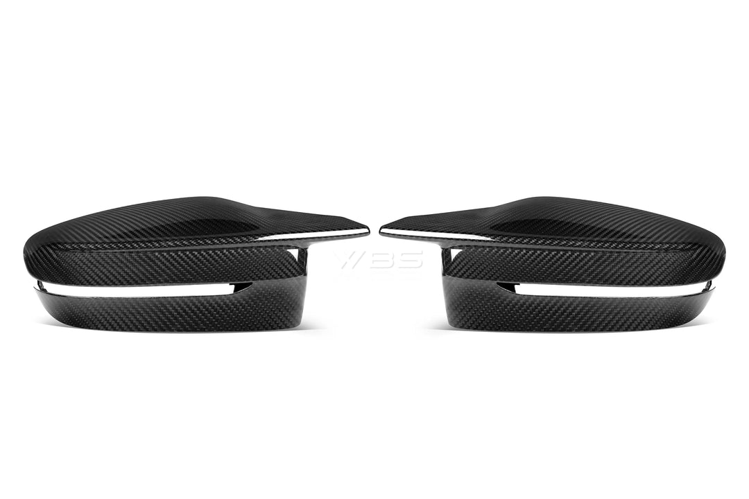 BMW M2 G87 M STYLE MIRROR CAPS GENUINE DRY CARBON FIBER
