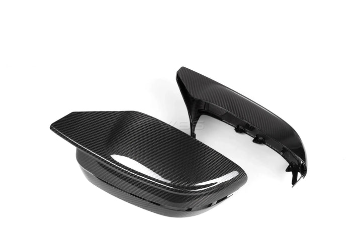 BMW M2 G87 M STYLE MIRROR CAPS GENUINE DRY CARBON FIBER