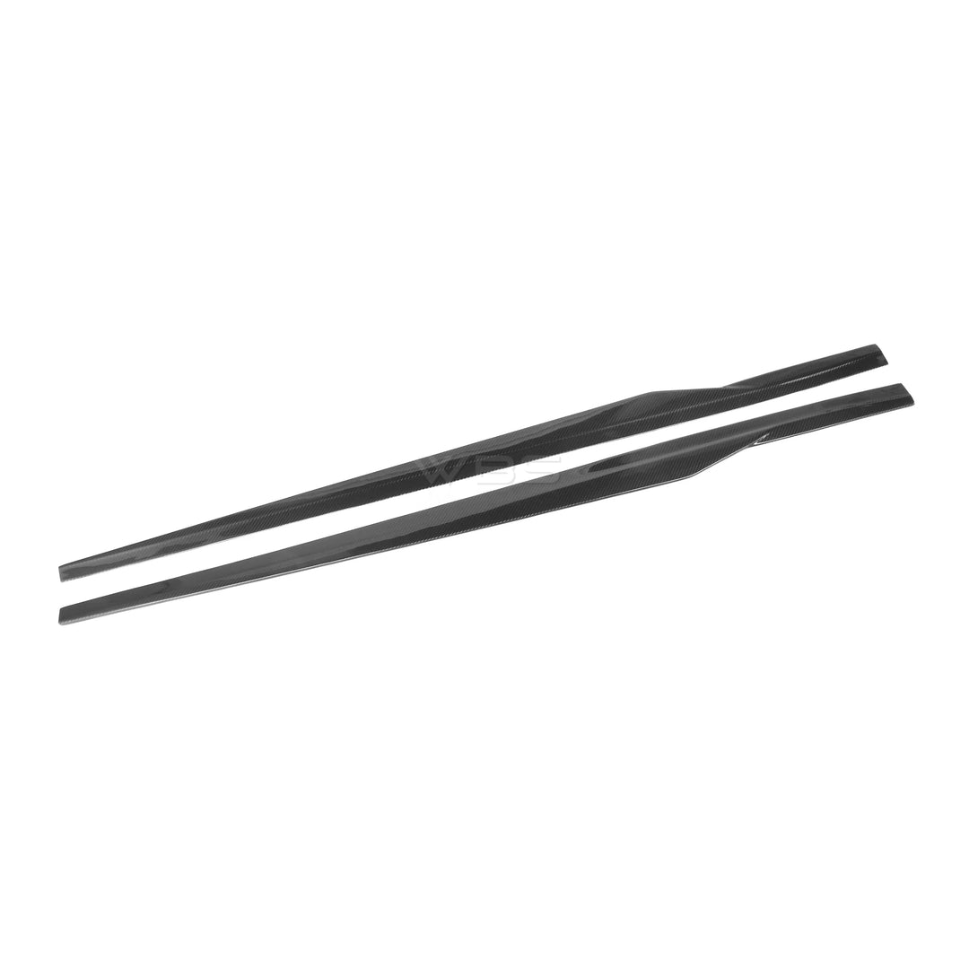 BMW G87 M2 MHC V2 STYLE SIDE SKIRTS GENUINE DRY CARBON FIBER