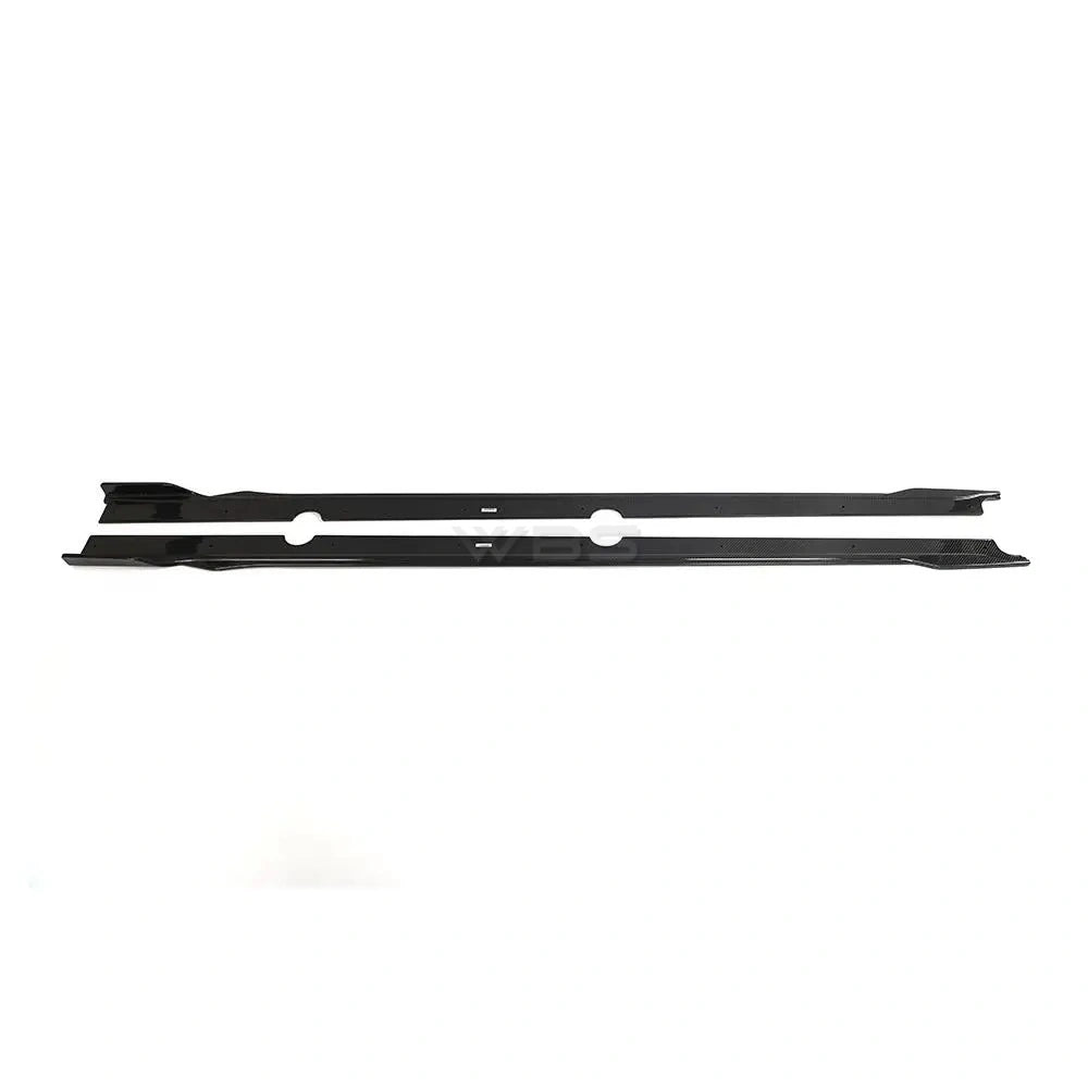 KIA STINGER SIDE SKIRTS V1 STYLE GENUINE CARBON FIBER
