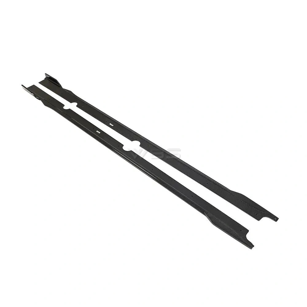 KIA STINGER SIDE SKIRTS V1 STYLE GENUINE CARBON FIBER