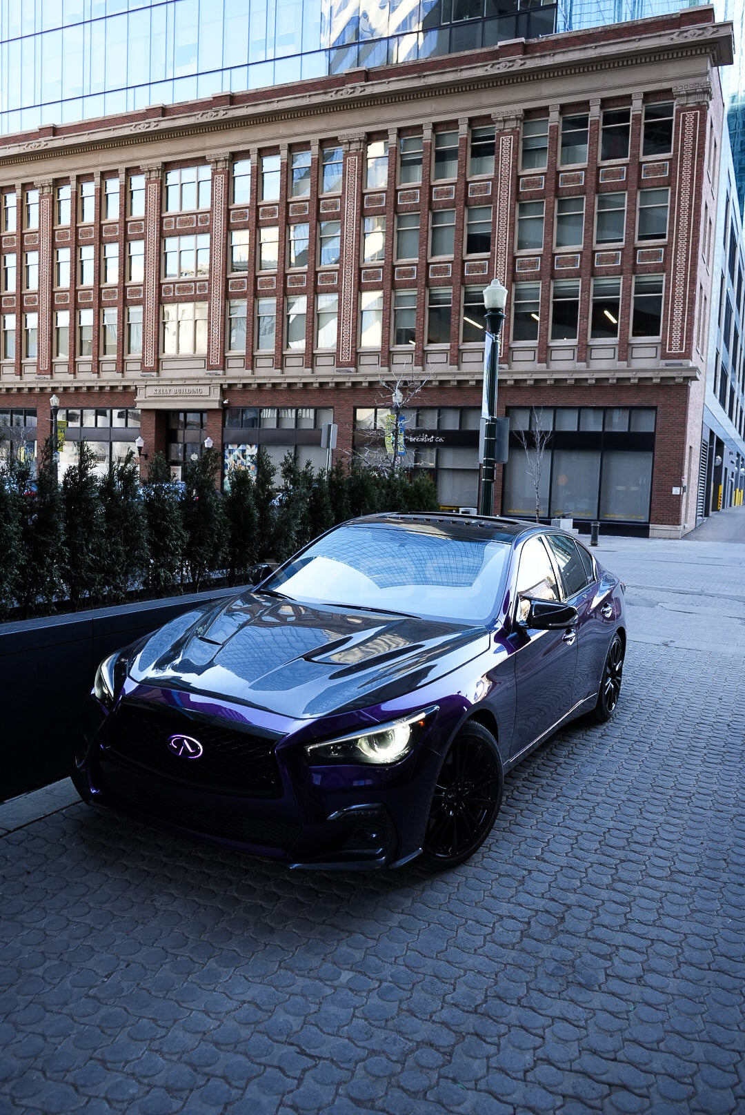 INFINITI Q50 SV STYLE GENUINE CARBON FIBER HOOD