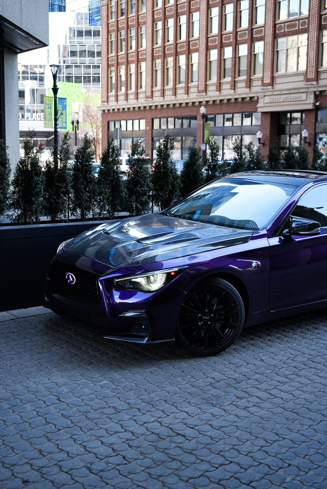 INFINITI Q50 SV STYLE GENUINE CARBON FIBER HOOD
