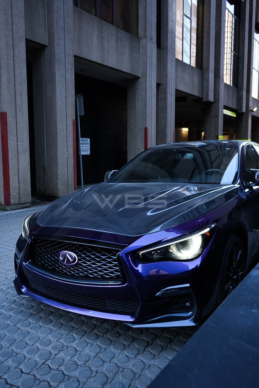 INFINITI Q50 SV STYLE GENUINE CARBON FIBER HOOD