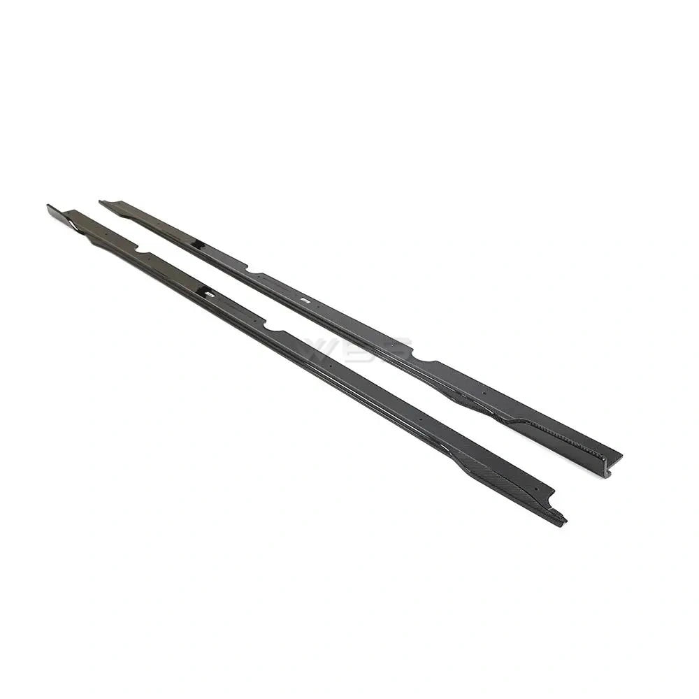KIA STINGER SIDE SKIRTS V1 STYLE GENUINE CARBON FIBER