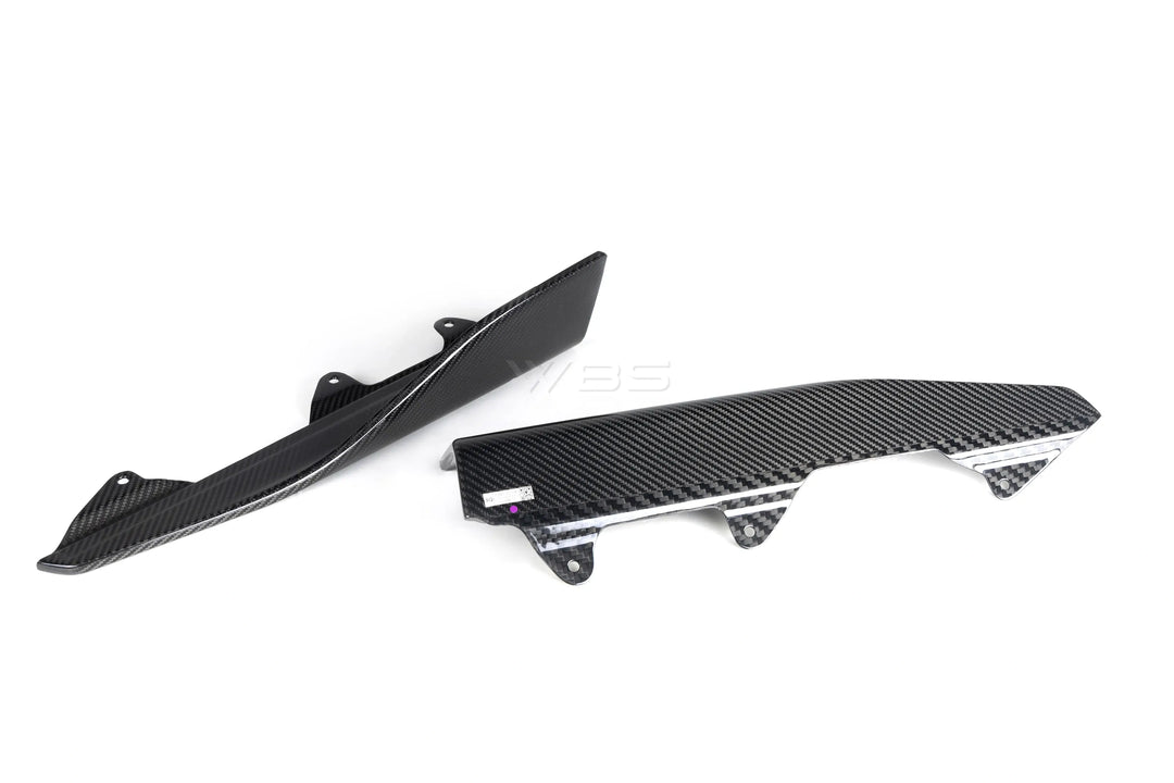 BMW F87 M2 M-PERFORMANCE SIDE SKIRT EXTENSIONS GENUINE CARBON FIBER