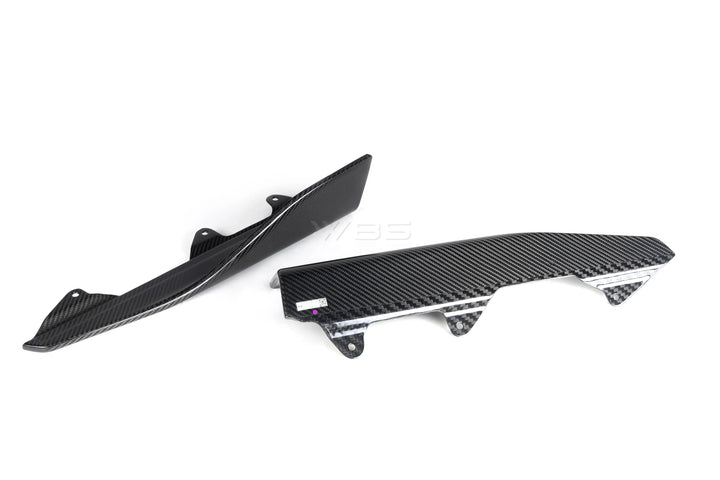 BMW F87 M2 M-PERFORMANCE SIDE SKIRT EXTENSIONS GENUINE CARBON FIBER