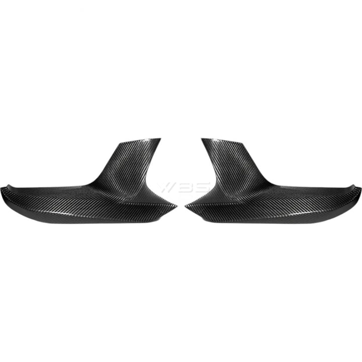 BMW F90 M5 FRONT BUMPER MP SPLITTERS GENUINE CARBON FIBER