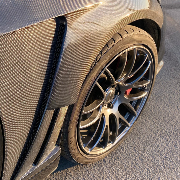 INFINITI Q50 VENTED FENDERS GENUINE CARBON FIBER ADF-V1 STYLE