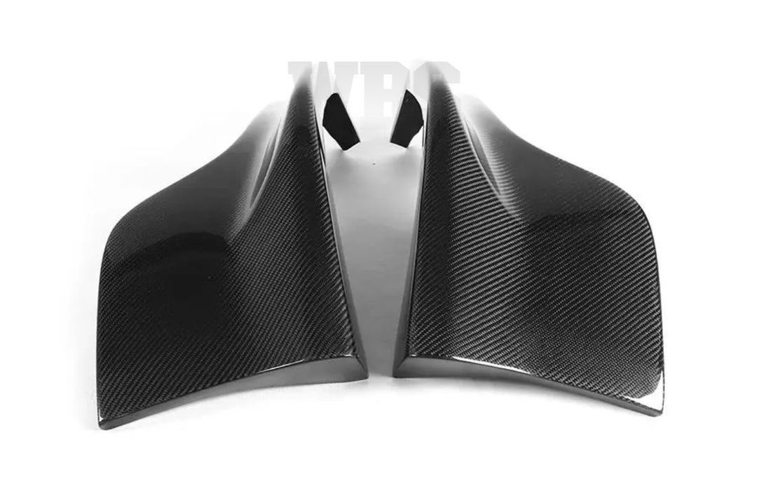 BMW E60 5 SERIES FRONT BUMPER SPLITTER GENUINE CF HIGH L STYLE