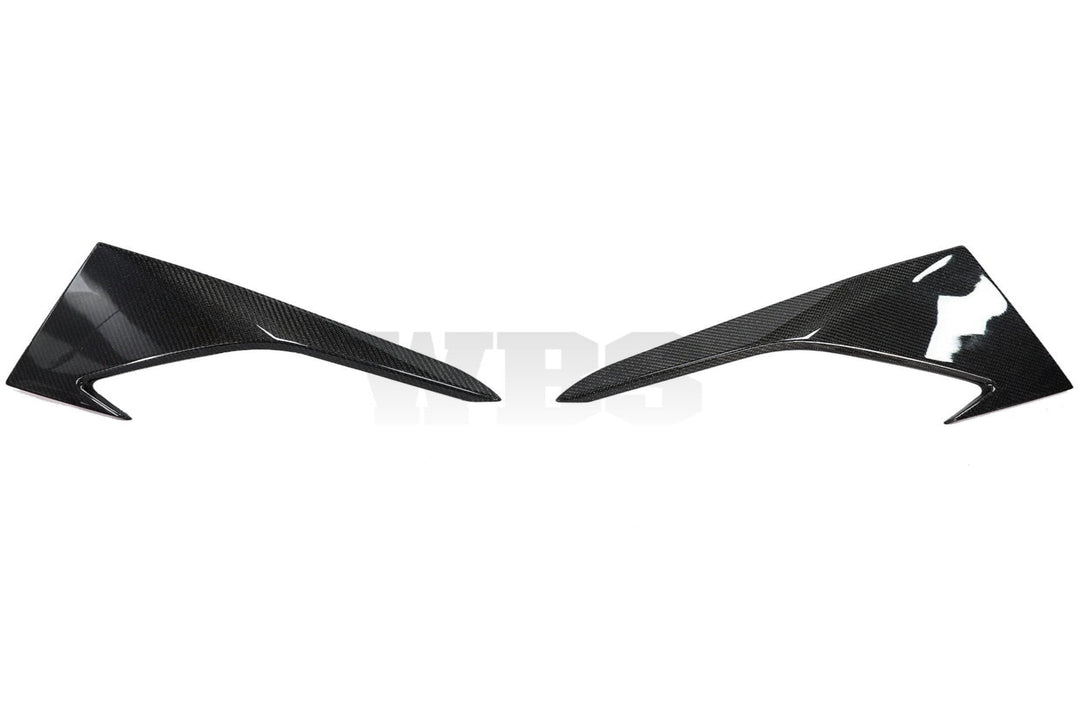 BMW F87 M2 GENUINE CARBON FIBER FRONT UPPER BUMPER SPLITTERS